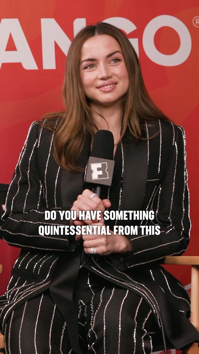 Ana de Armas shares what Eve's catchphrase is in #Ballerina. 👀