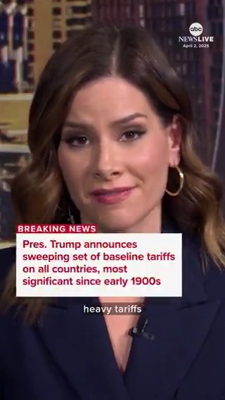 .Rebecca Jarvis unpacks Pres. Trump's sweeping new reciprocal tariffs, "the most significant we've seen since the early 1900s levied on foreign countries," Jarvis tells our Kayna Whitworth.