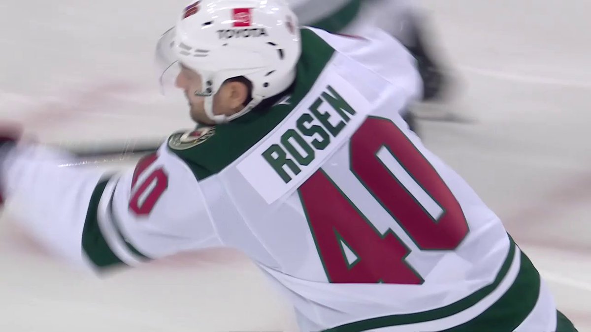Former Ranger Mats Zuccarello is wearing a special jersey in warmups to honor Sam Rosen's 40 years with the team. Sam's retiring at the end of the season. What a class act. 💙