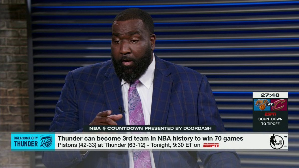"This is the best Thunder team ever." Kendrick Perkins delves into Oklahoma City's success this season 💪