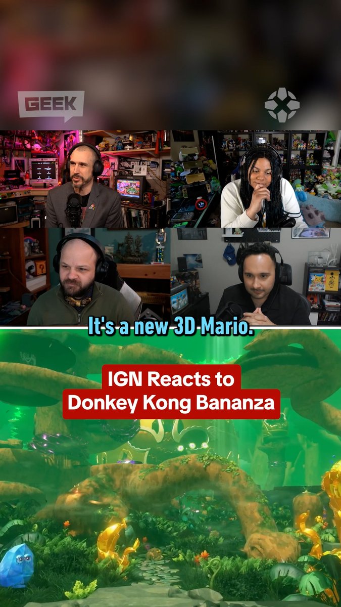 From the team that brought you Super Mario Odyssey... it's Donkey Kong Bananza! New episodes of our Nintendo podcast, NVC, drop weekly wherever you get your podcasts.