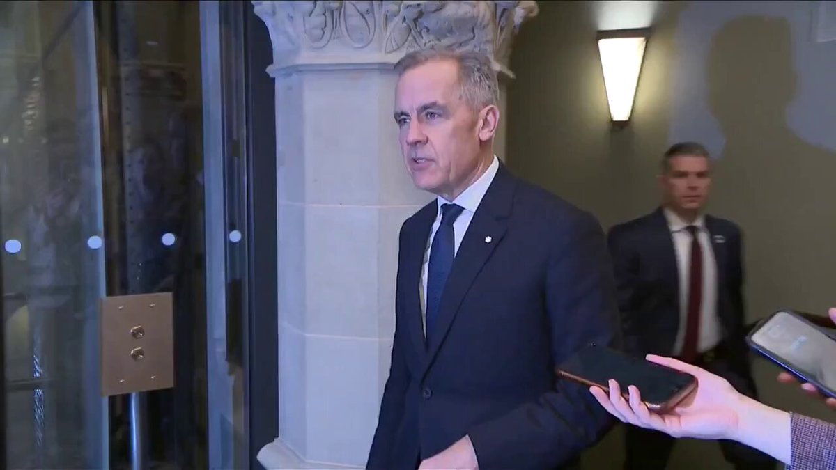 Donald Trump didn’t add any new tariffs on Canada, we are CUSMA exempt, but still have steel and aluminum like every other country. But Carney’s entire campaign is based on picking a fight with Trump on the tariff issue which is why he might look distressed here.
