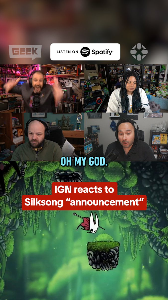 Nintendo teasing us with Silksong yet again... New episodes of our Nintendo podcast, NVC, drop weekly wherever you get your podcasts.