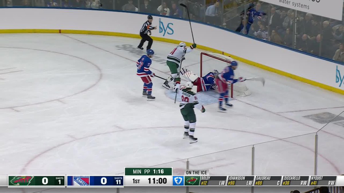 first Wild goal of the season for Gus² #EasyToCelebrate x Bud Light