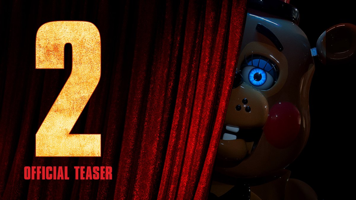 Welcome back! Are you ready to start the show? #FNAF2Movie only in theaters this December.