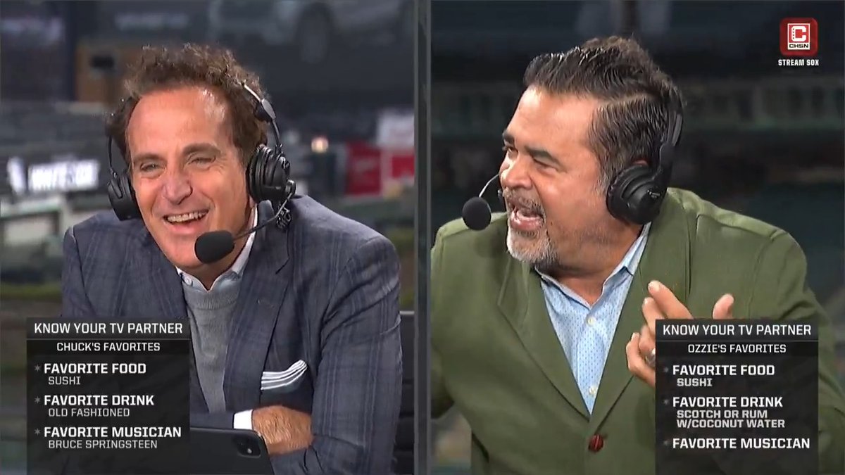 Bruce Springsteen, or as Ozzie Guillen likes to call him, Jerry Springfield 😂 Chuck Garfien | #WhiteSoxPostgameLive