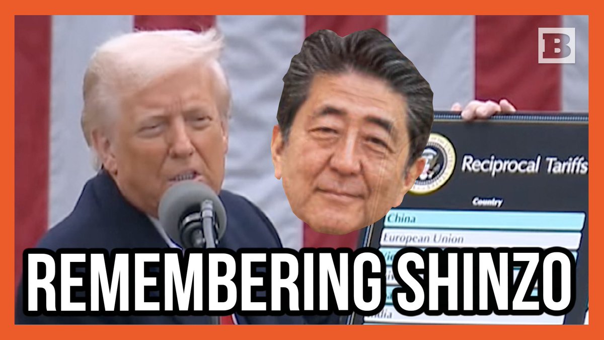"He was a fantastic man" President Trump recalls a conversation between himself and the former Prime Minister of Japan, Shinzo Abe, who was assassinated in 2022.