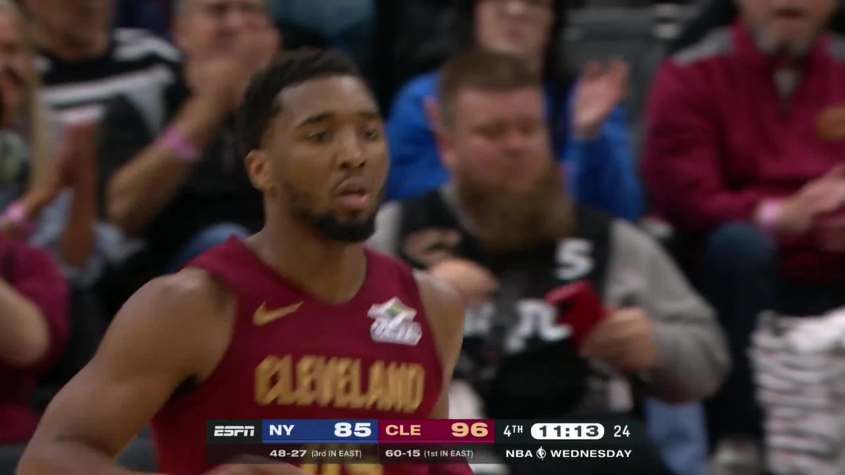 Cavs have erased a 15-point lead to take a double-digit lead on the Knicks 🔥 🍿 ESPN