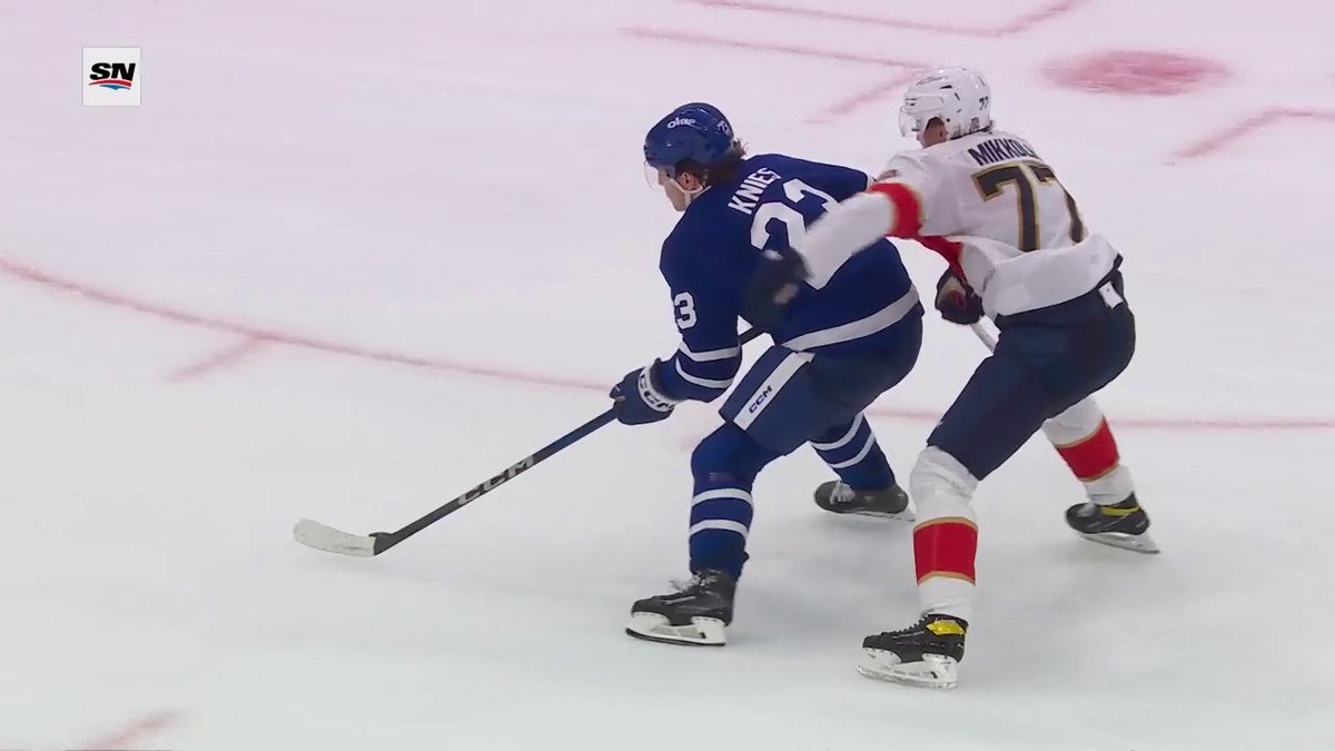 Matthew Knies and the Toronto Maple Leafs are FIRED UP 🍁