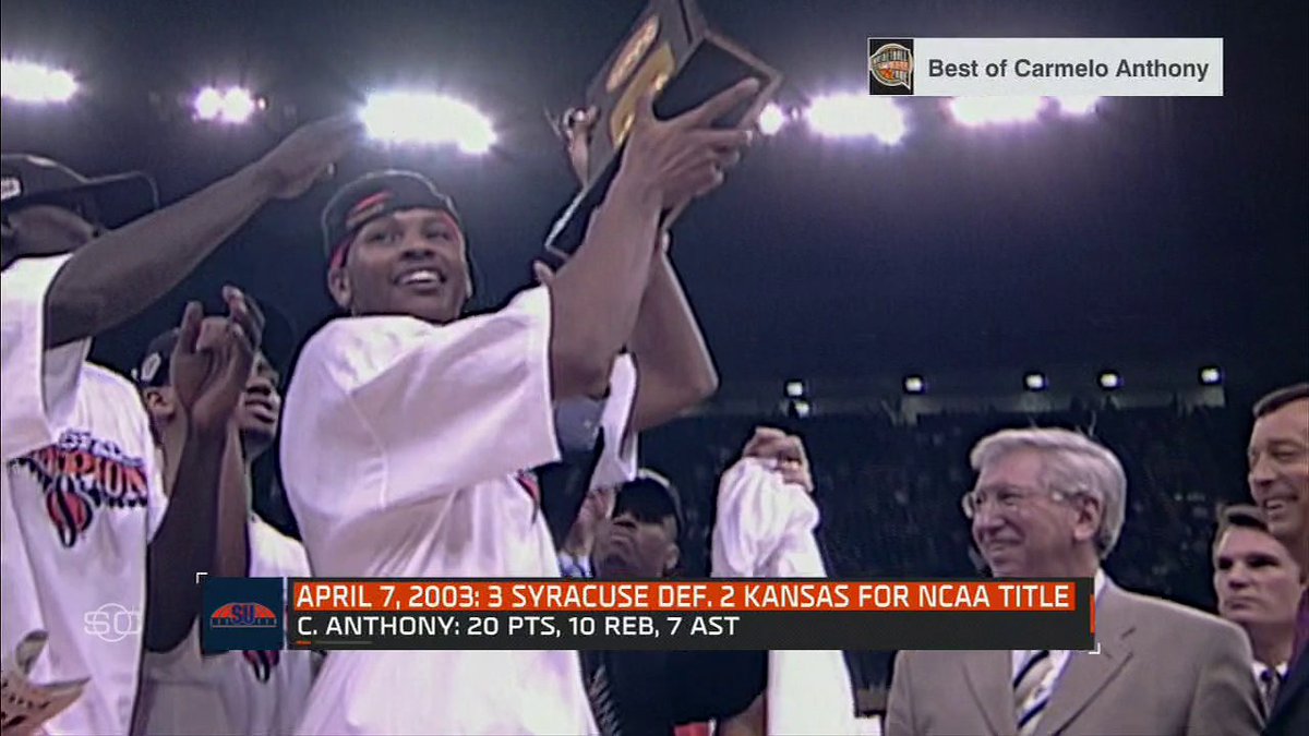 After being elected to the Basketball Hall of Fame, SportsCenter looks back on Carmelo Anthony’s most iconic moments on the court 🏀 💪