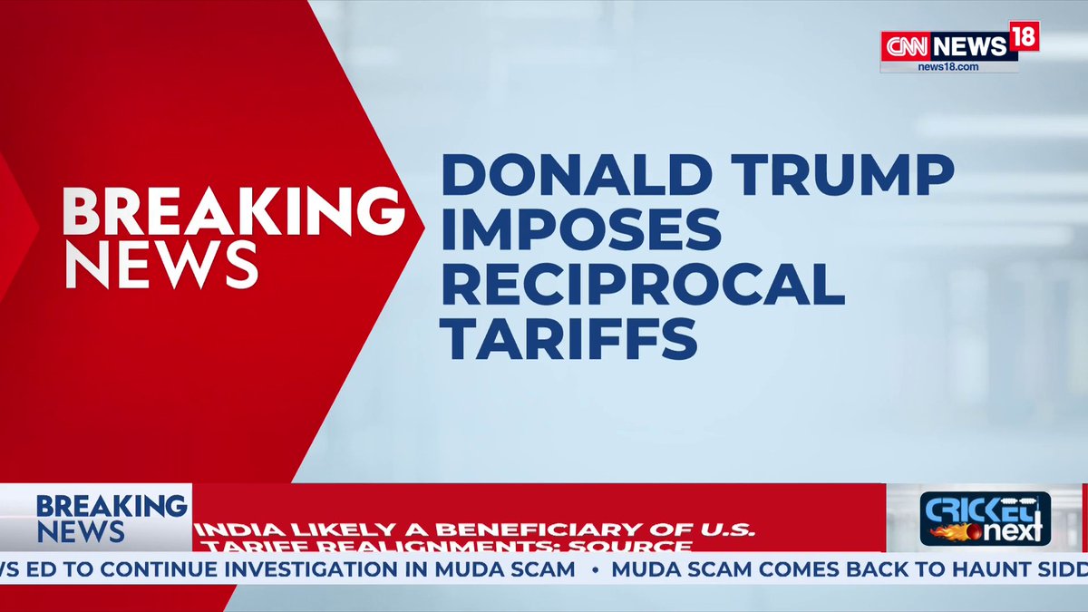 🇮🇳🇺🇸 | AHORA: Fuentes de CNBC: "India analiza el impacto de los aranceles de Trump".