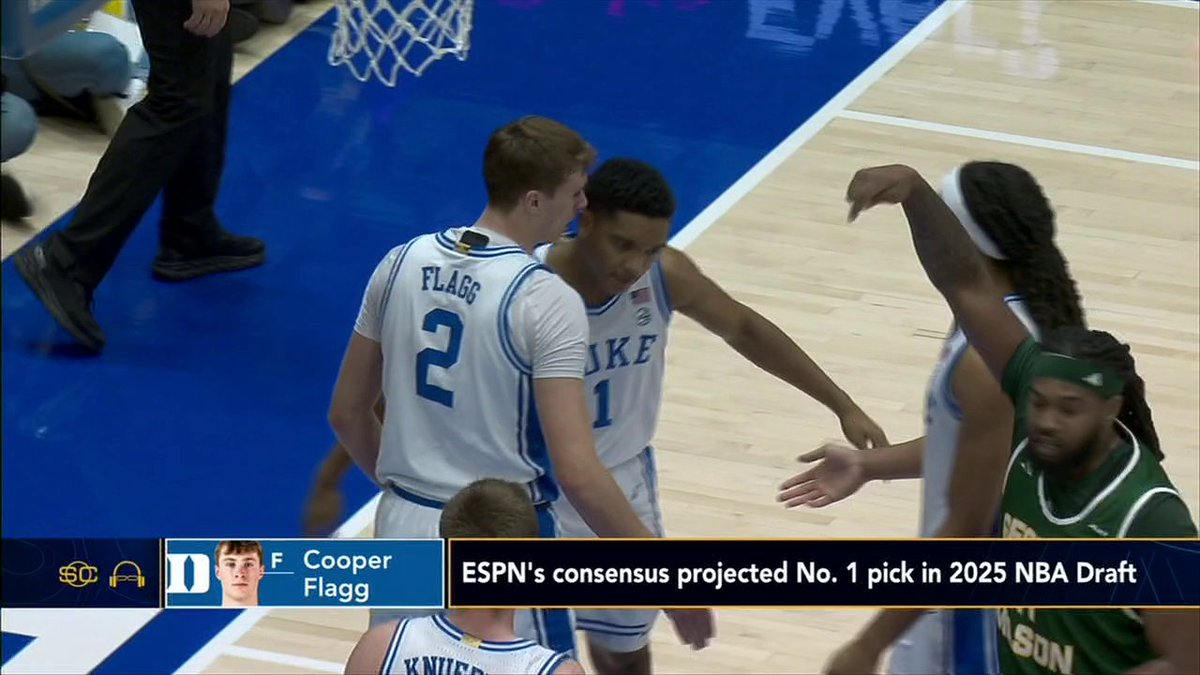 “I think he’s always looked like the number one pick in the draft.” Duke head coach Jon Scheyer talks about unlocking Cooper Flagg's potential this season 💪