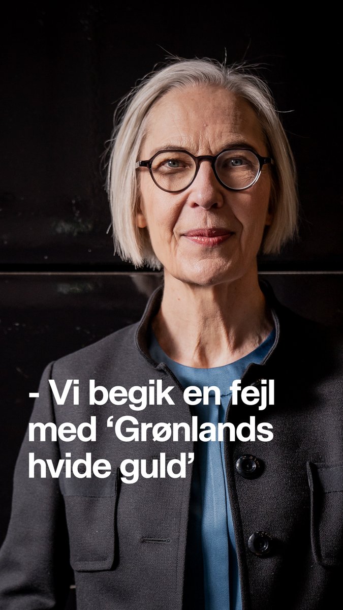 Lydfil fra internt møde: DR’s generaldirektør erkender for første gang, at DR begik en fejl med 'Grønlands hvide guld'. Læs artiklen her: