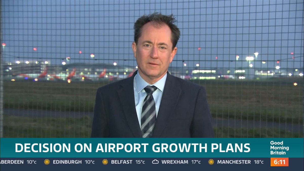 Luton Airport could double in capacity if the green light is given today for an expansion. The Transport Secretary will decide whether the airport can add a second terminal, which could take its yearly passenger tally to 32 million. Richard Gaisford reports.