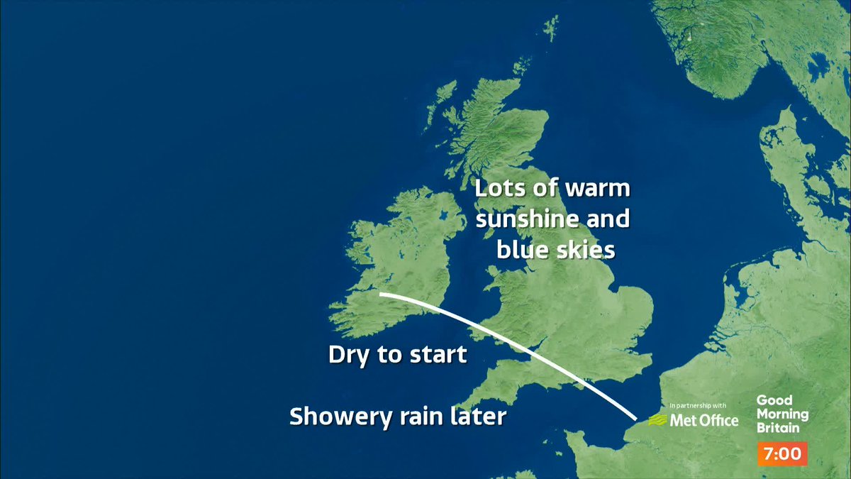 'The warmth and sunshine continue' Laura Tobin. has the forecast and the outlook for the week ahead.