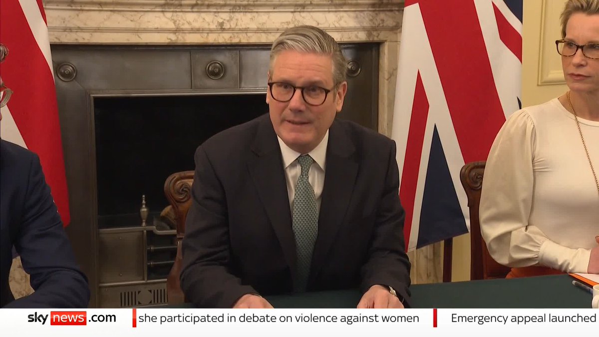 BREAKING: The Prime Minister Sir Keir Starmer says he will 'fight' to secure a deal with the US adding that 'nobody wins in a trade war'. 📺 Sky 501, Virgin 602, Freeview 233 and YouTube