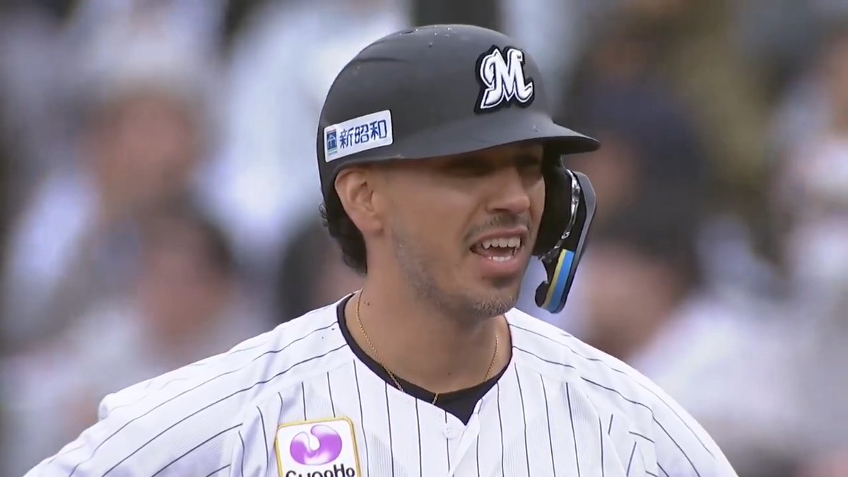 取られたらすぐ取り返す‼️ 千葉ロッテ #ソト 選手の同点タイムリーヒット‼️ #chibalotte 👇ライブ配信はこちら