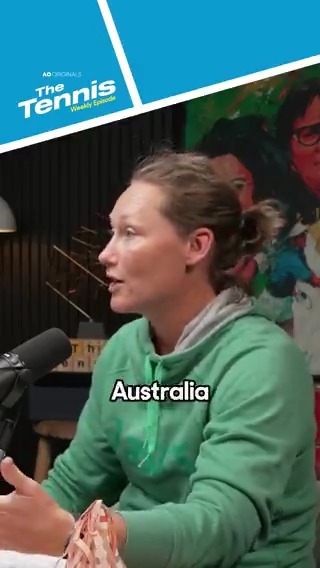 Daria Kasatkina calling Australia home 💙 🎧