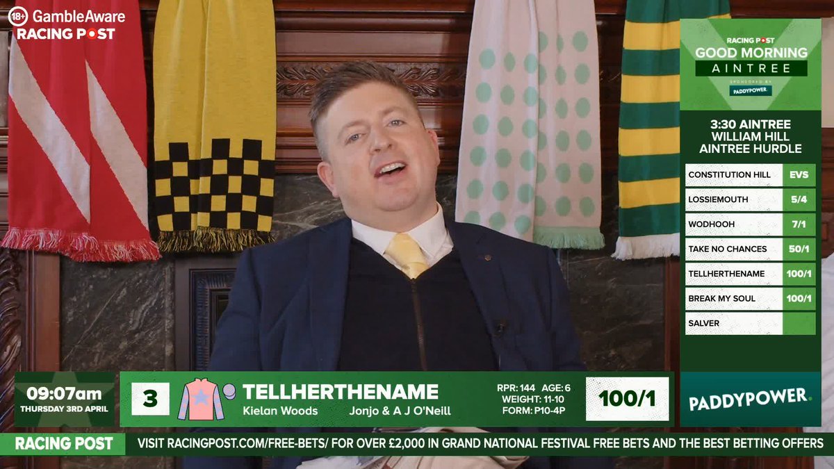 CONSTITUTION HILL 🆚 LOSSIEMOUTH The streets of Liverpool have their say... 18+ #GambleAware | Good Morning Aintree with Paddy Power 🍀