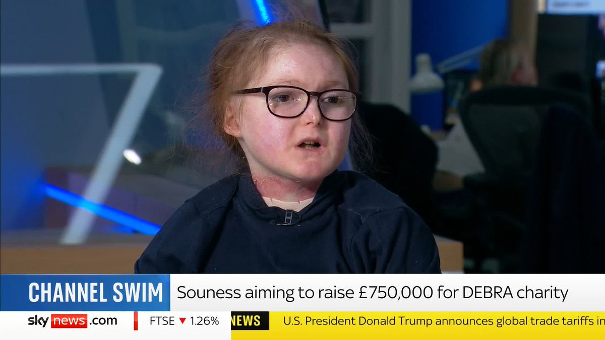 'Everything you do is almost impossible to get through' Isla Grist tells Wilfred Frost and Leah Boleto what it is like living with epidermolysis bullosa. 📺 Sky 501, Virgin 602, Freeview 233 and YouTube