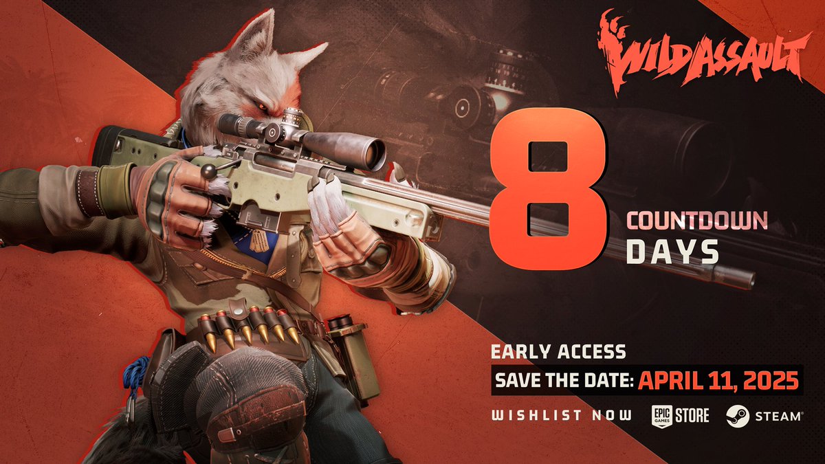 #WildAssault Early Access COUNTDOWN: 8 DAYS Wishlist now: Jack’s sharp senses made him the youngest recon leader ever — but they also drowned him in chaos. So, he preferred working alone. Then came the trouble. The Desolate Legion pulled him from a mission destined for disaster — and he’s been with them ever since. But is it gratitude? Or just the need to belong? #FollowYourInstincts