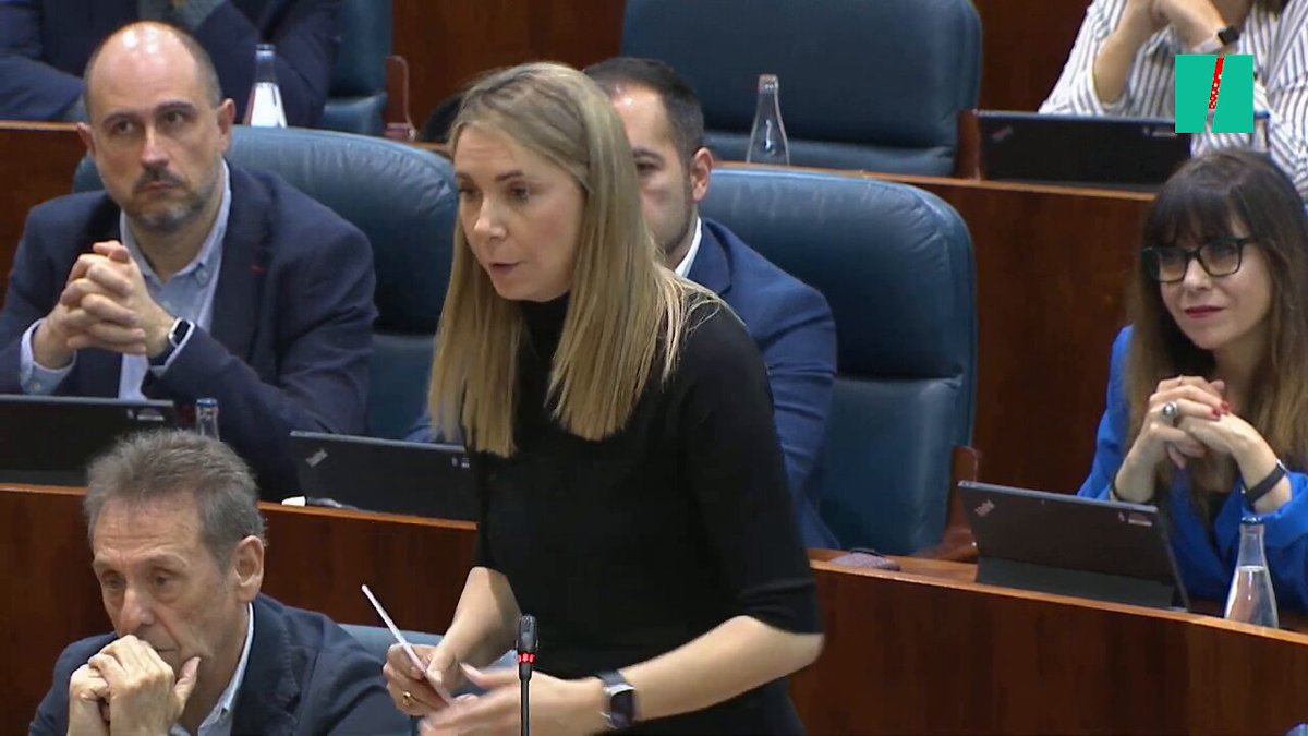 Mar Espinar, portavoz del PSOE en la Asamblea de Madrid, a Ayuso: "En 2023 sabemos que se compra una casa y en 2025 seguimos sin saber cómo se ha pagado"