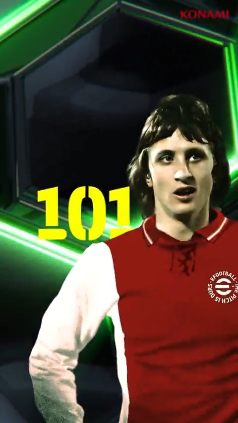 【Epic: European Clubs Attackers】 ブースタースロットを所持した伝説の選手が3名登場! エリック カントナ(ストライカーセンス +2) ヨハン クライフ(ファンタジスタ +2) サミュエル エトー(ストライカーセンス +2) 欧州リーグで活躍した選手でゴールを量産しよう! #eFootball #イーフト