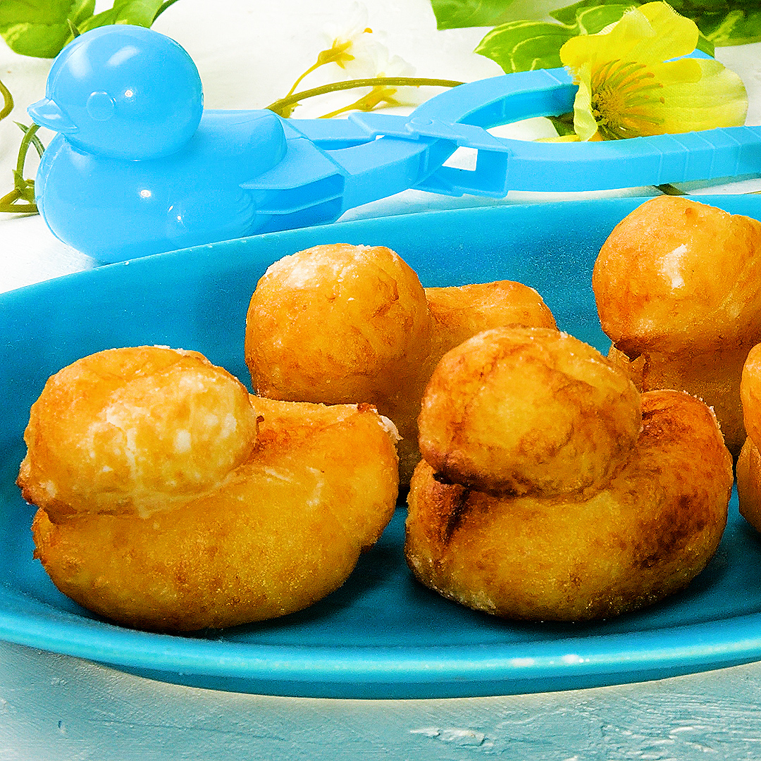 【子どもが狂喜乱舞するポテト♡】カワイイがすぎる!簡単じゃがいもレシピ / Potato Duck🐥🌈