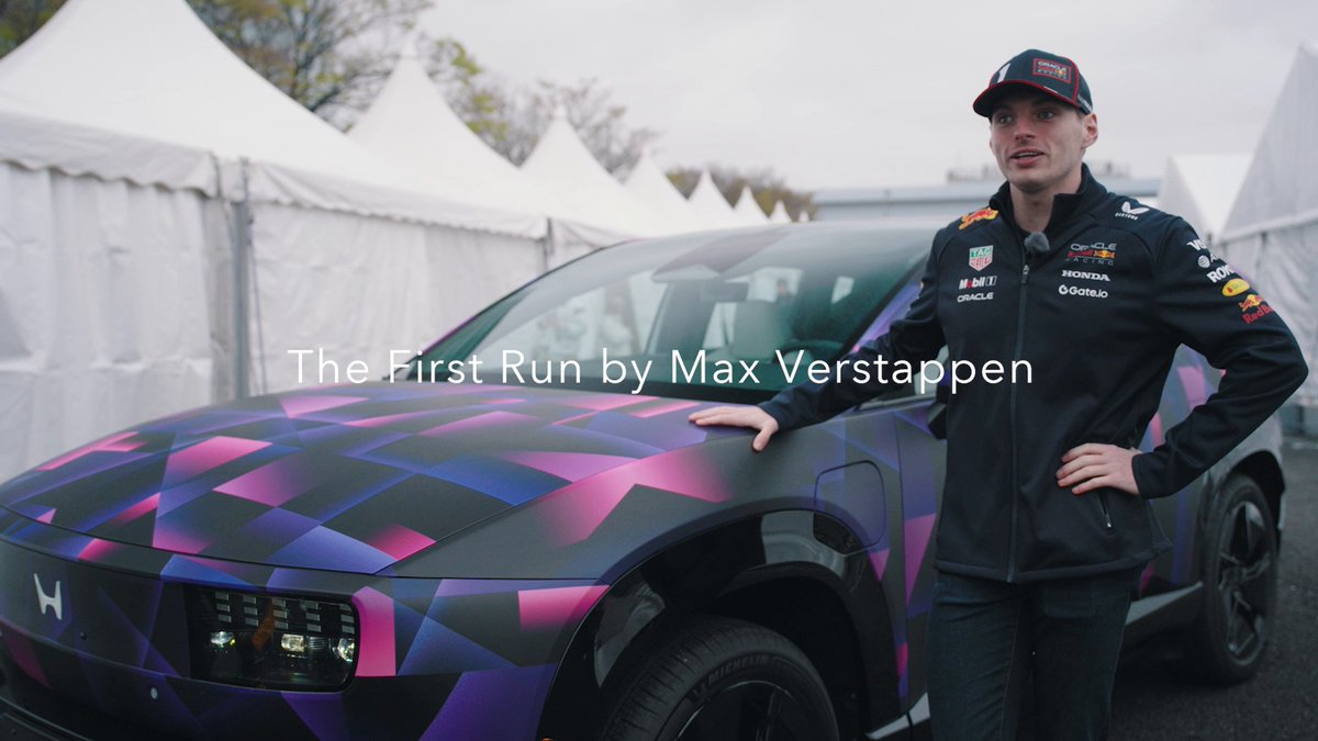 Honda 0 SUV 初走行 by マックス・フェルスタッペン