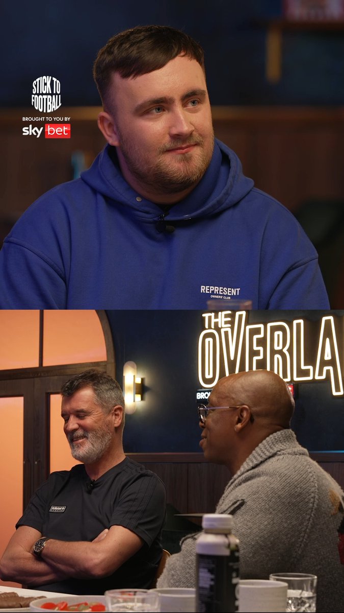 “Can you not just give a little?” 🥊 After this conversation, we have to see Roy at the darts! 🎯