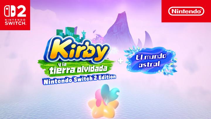 Disfruta de una nueva aventura, gráficos mejorados y muchas cosas más en #Kirby y la tierra olvidada – #NintendoSwitch2 Edition + El mundo astral, que se lanzará el 28 de agosto. Más información: