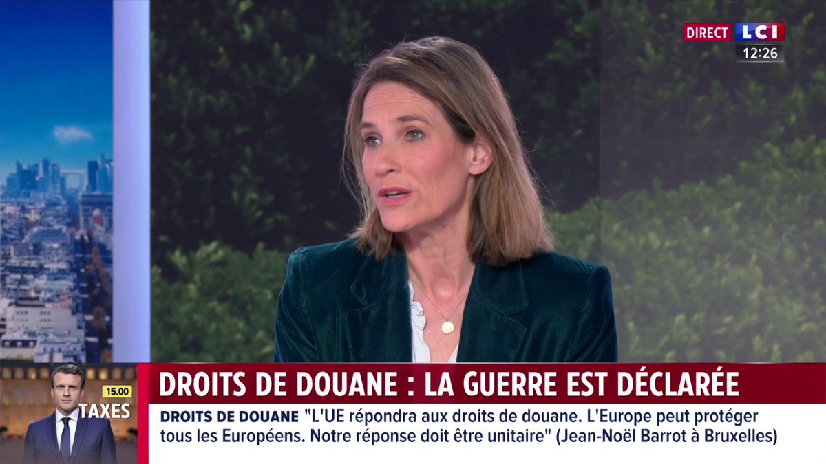 Droits de douane de Donald Trump : "Les États-Unis vont souffrir, les consommateurs américains en premier lieu", estime @ClaireFournier_