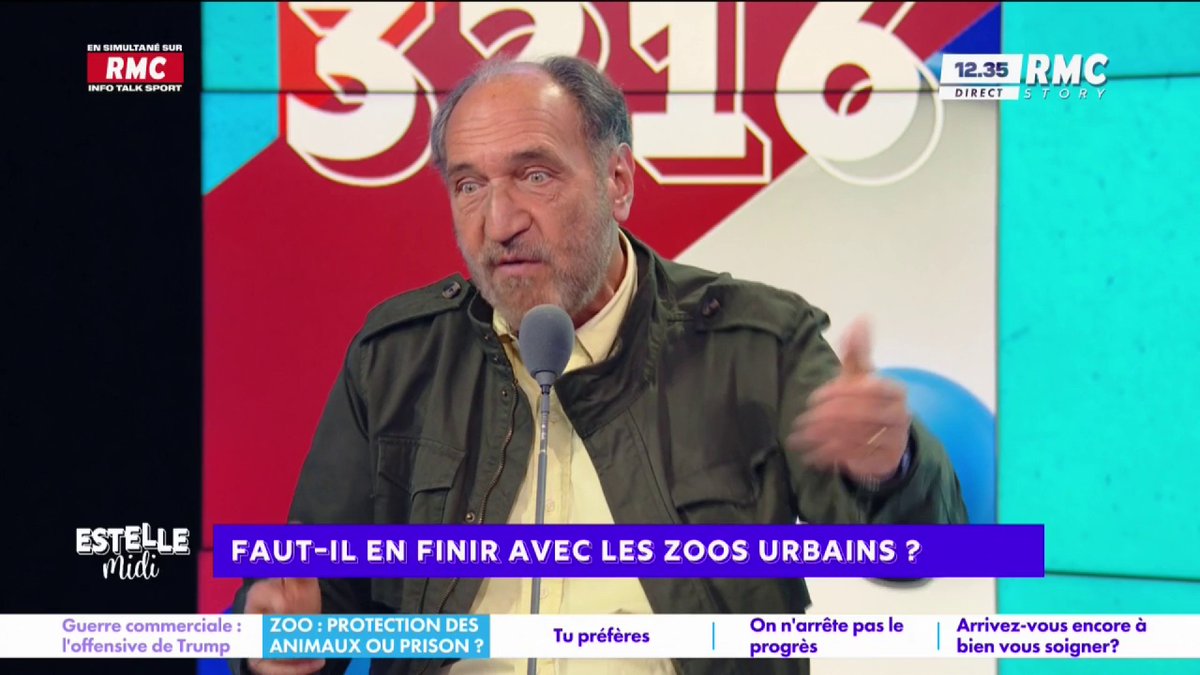 🐘 En finir avec les zoos urbains ? 🎙️ Robert Sebbag : "Les enfants des villes ont besoin de voir les animaux ! Arrêtez de supprimer le rêve des enfants ! Je pense d'abord aux enfants avant les animaux" 🎙️ Yael Mellul 🇫🇷🎗️ : Quel plaidoyer pour la souffrance animal" #EstelleMidi