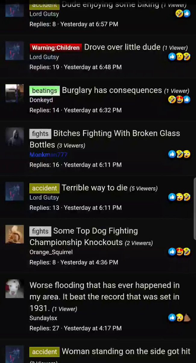 The darkweb.. isn't a place you want to be, read these titles, people dying, in ways they shouldn't, drugs and illegal services is all you'll get there. But it won't be what you expect I promise, it will change you, when you realize humans have this in them. There is no going back.