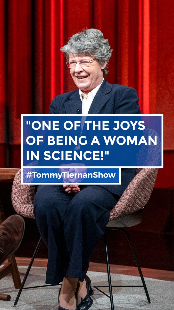 Astrophysicist Observatoire Jocelyn Bell de Toulouse. had us CAPTIVATED with this story on Saturday! Equally fascinating and frustrating 🤯 #TommyTiernanShow | Tommy Tiernan