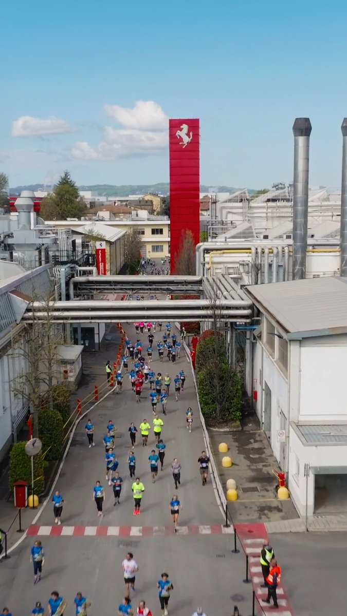 A memorable day of passion, determination, and fun. From Maranello to Modena, our locations were brought to life by the spirit of the runners in the #MezzaMaratonadItalia #MemorialEnzoFerrari, celebrating our land, our legacy, and the thrill of pushing limits. #Ferrari