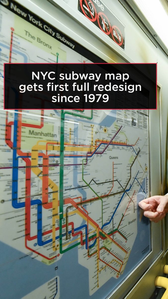 The MTA announced plans to roll out its first fully redesigned subway map in more than 40 years:
