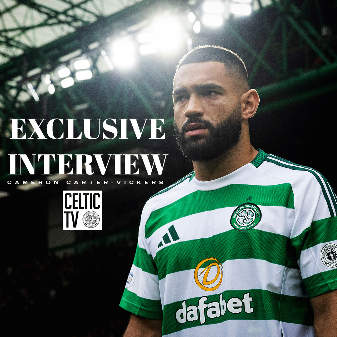 💬 "It’s a responsibility that I enjoy. It’s always good to lead this team out because you know what you’re going to get from them." 🎥 Cameron Carter-Vickers talks about his role as vice-captain and the trip to Perth to face St. Johnstone this Sunday. #STJCEL | #CelticFC🍀
