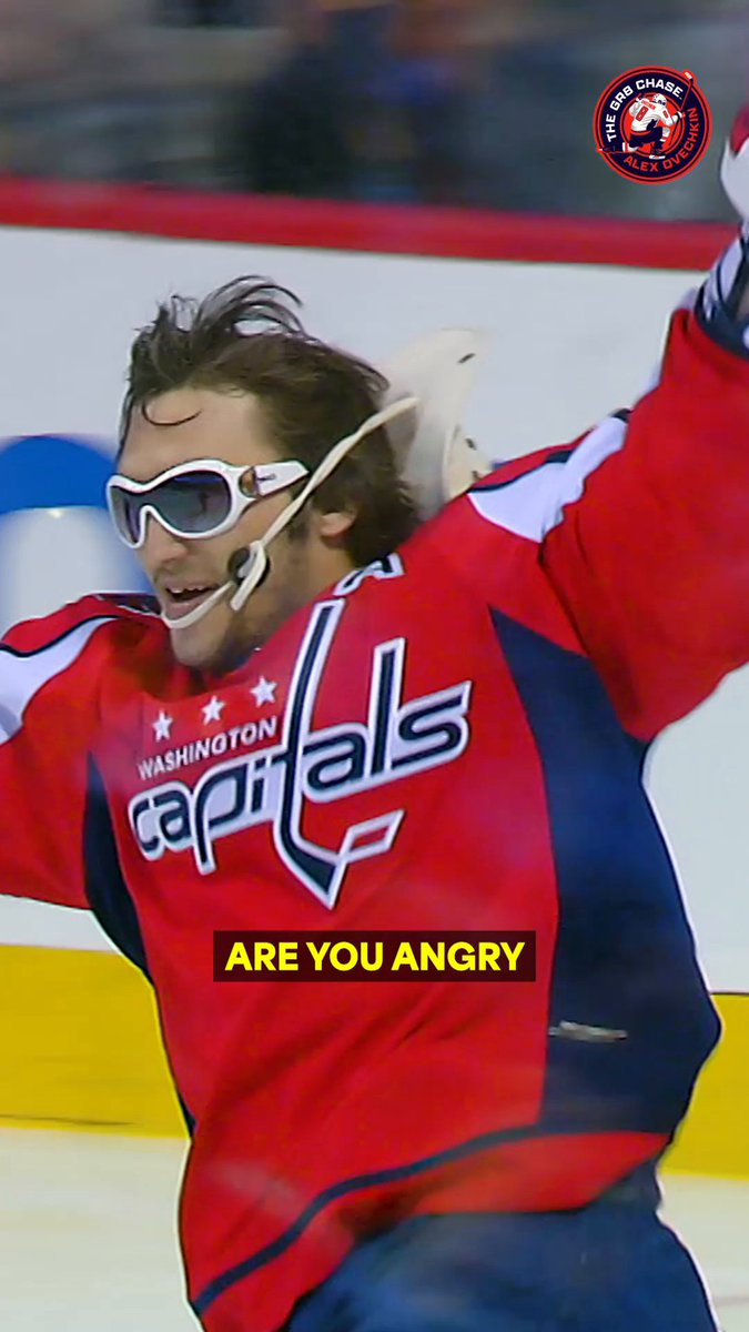 Alex Ovechkin has been scoring goals and having a lot of fun along the way! 😁😂 The #Gr8Chase continues TOMORROW at 7p ET on Sportsnet, TVA Sports, and @NHLNetwork.