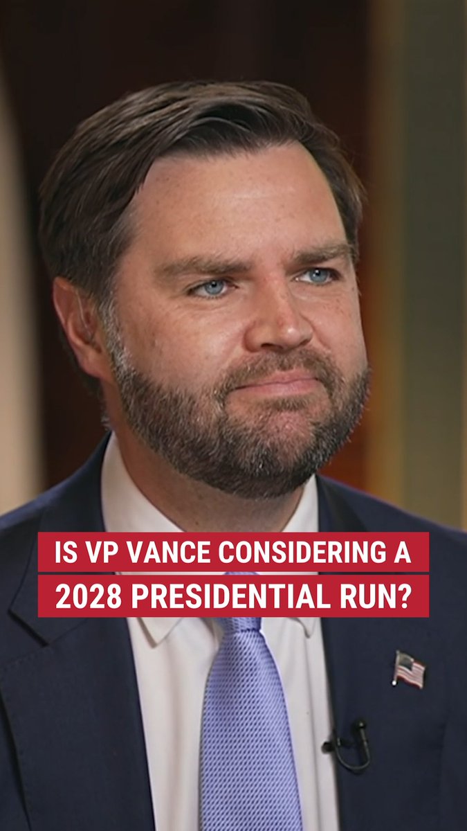 EYES ON 2028?: Lawrence Jones III asks Vice President JD Vance the burning question on many Americans' minds: Is he considering a run for president in the next election? | FOX & Friends