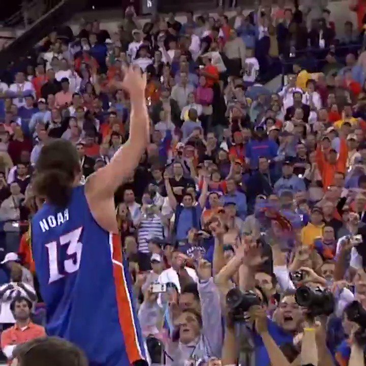 Almost 20 years ago today, Joakim Noah and the Florida Gators made history, taking down UCLA to win their first-ever National Championship! 🏆🐊 Now that they’re back in the Final Four, can they recapture the magic?