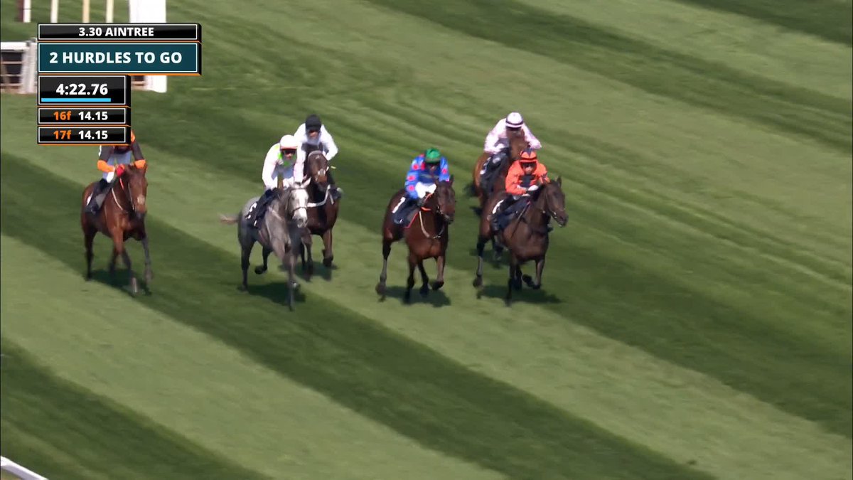 CONSTITUTION HILL FALLS AGAIN! 🚨 Lossiemouth picks up the pieces to win the Aintree Hurdle for Willie Mullins.