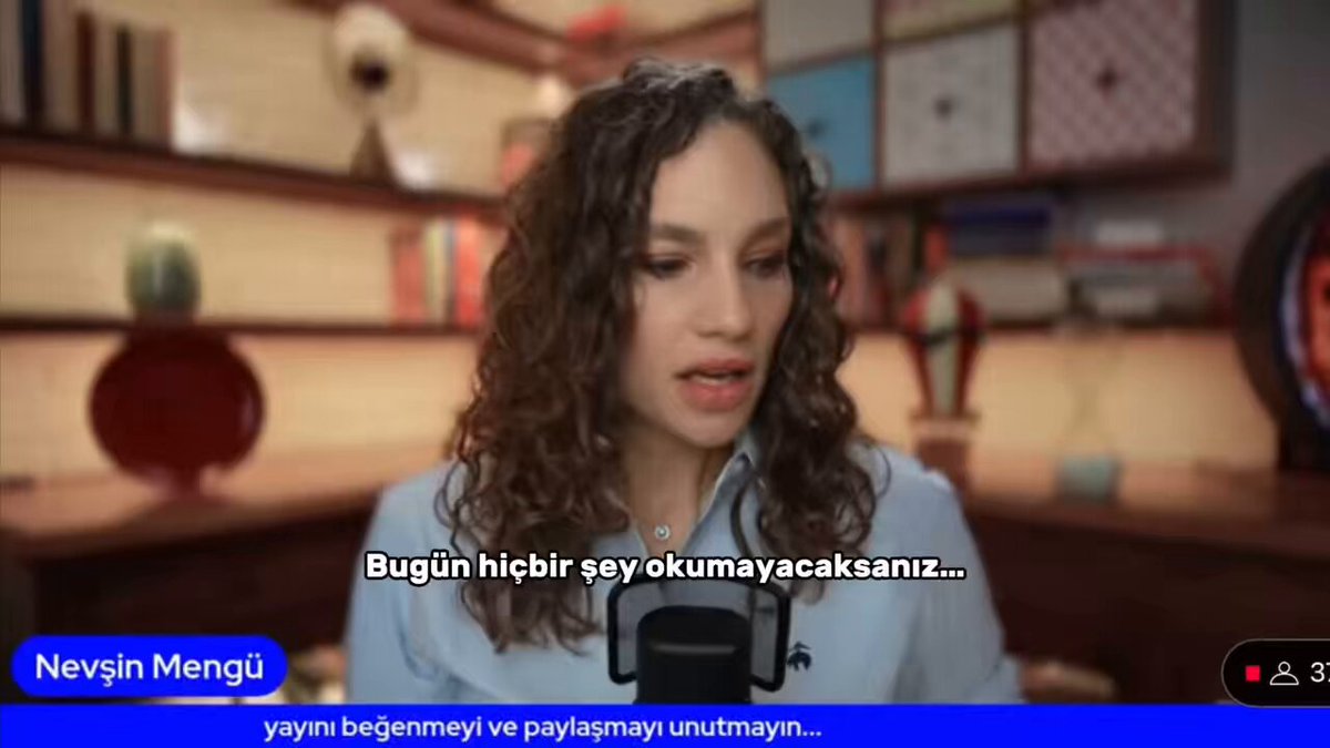 Kıymetli nevsin mengu mektubumun ve benim sesim olmuş. Teşekkür ederim. Buyurun gerçekleri bir de siz dinleyin.