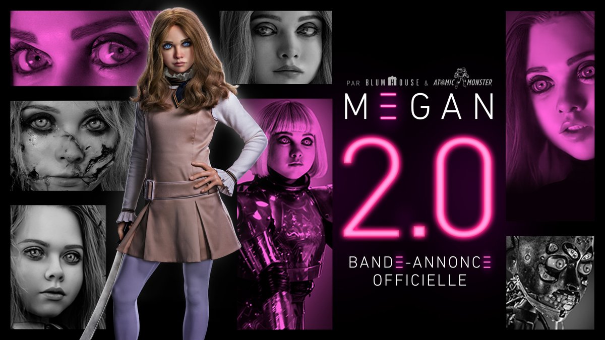 oops! she did it again. m3gan est de retour le 25 juin au cinéma #M3gan2LeFilm