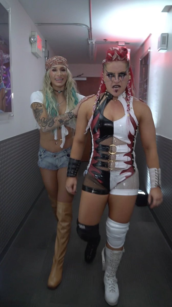 .ZARIA is ready to make history at #StandAndDeliver! 😤 #WWENXT