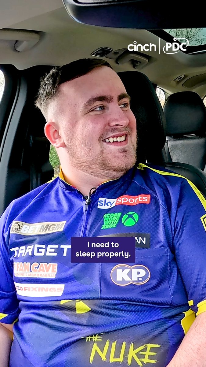 Conversation in Cars: Premier League Darts! 🎯🚗 ‘You know me Mike, Xbox and chill.’ 🎮 Luke Littler & Michael Van Gerwen chat dream cars, walkout songs & 3-course meals 👀🍽️ #darts #dartsprem #pdc #cinch #cinchdarts | PDC Darts