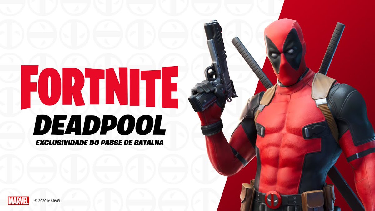 Hoje faz 5 ANOS que o Deadpool pôde ser desbloqueado no Passe de Batalha do Capítulo 2: Temporada 2 do Fortnite! No mesmo dia, às 10h BRT, a Loja foi atualizada com uma animação especial para a chegada de seus cosméticos, e o iate do Midas havia sido tomado por ele.