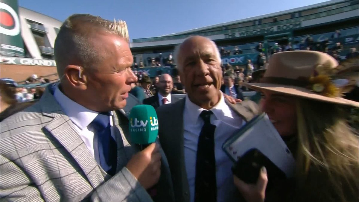 If you watch one interview today, make sure it's this one. 👇 Joe O'Shea speaks with Matt Chapman after Gracchus De Balme's win #ITVracing | Matt Chapman