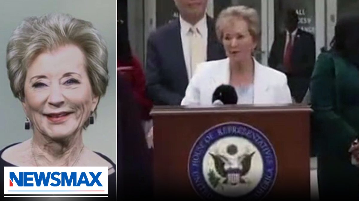 "I think I'll just go down and join and make sure that everyone has both sides of the story." — Linda McMahon, secretary of education, explained why she interrupted a House Democrats' presser outside the Department of Education Secretary Linda McMahon Emma Rechenberg Shaun Kraisman