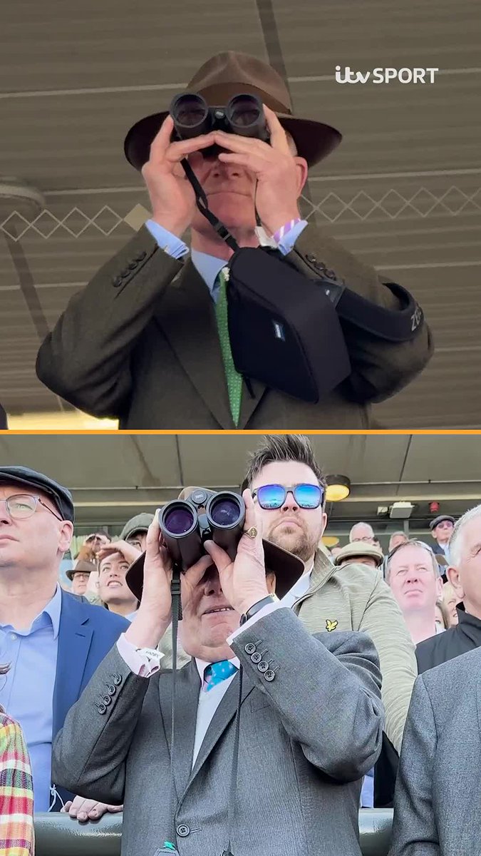 Trainer cam 🎥 Two very different reactions to the William Hill Aintree Hurdle 👀 #ITVRacing | #AintreeFestival